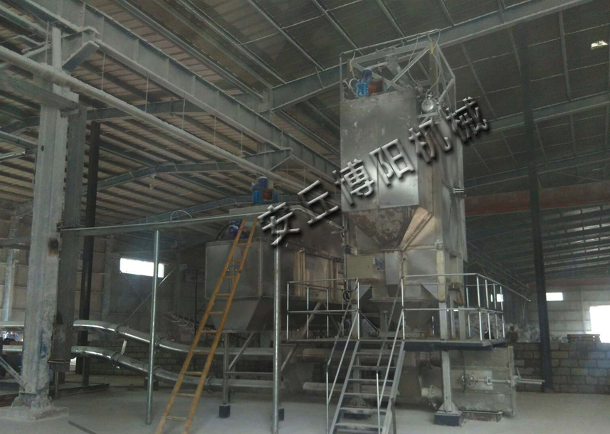 尿素噸袋拆包機是怎樣工作的（de）？