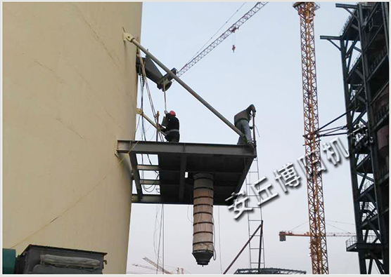 幹粉散裝機的布袋在工作中（zhōng）的的常見問（wèn）題