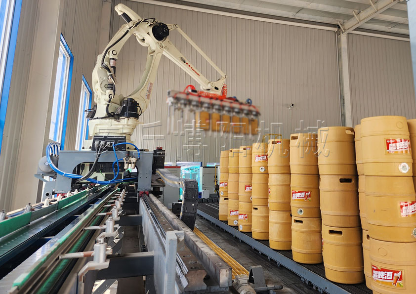 推進式自動裝（zhuāng）車機：啤酒桶裝（zhuāng）車作（zuò）業的智能化革命（mìng）