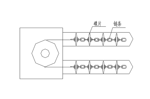 博陽機（jī）械管鏈（liàn）輸送（sòng）機鏈條有幾種