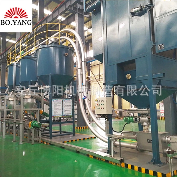 Pe顆粒噸袋拆包機在作業過程（chéng）中有哪些優勢?