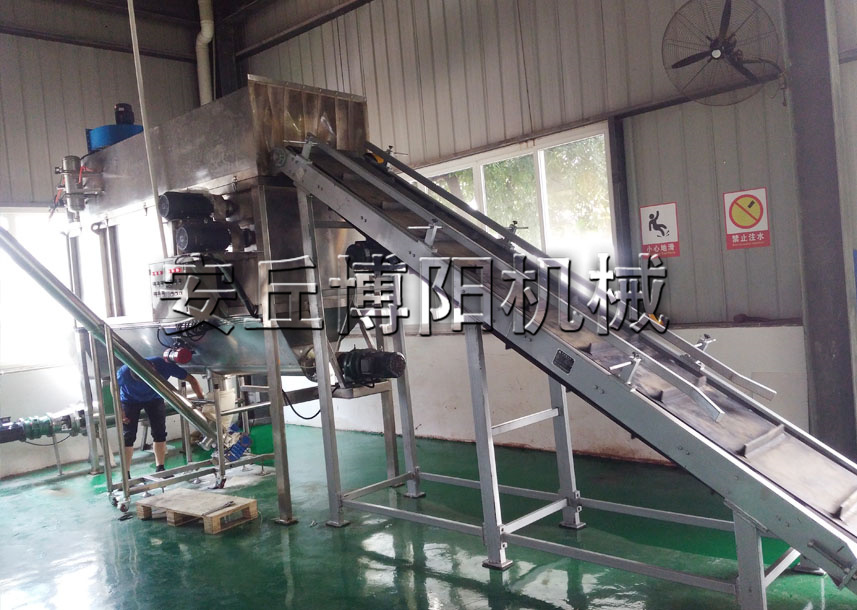 安丘（qiū）博（bó）陽（yáng）矽粉自動拆包機提供非標定製滿足不（bú）同客戶（hù）要求