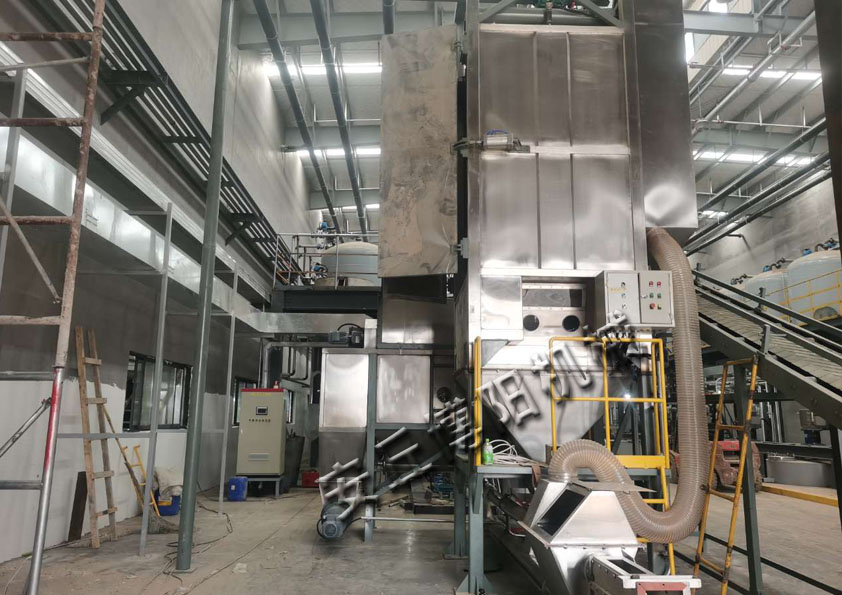 金屬粉噸袋破袋機減輕了勞動者的（de）工作強度