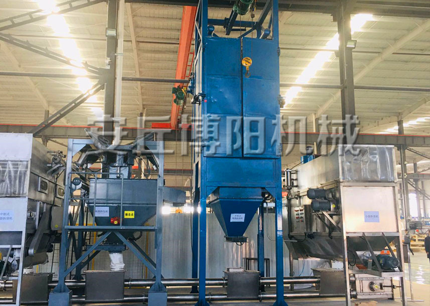 粉體噸袋拆包機如何實（shí）現拆袋分離呢（ne）?