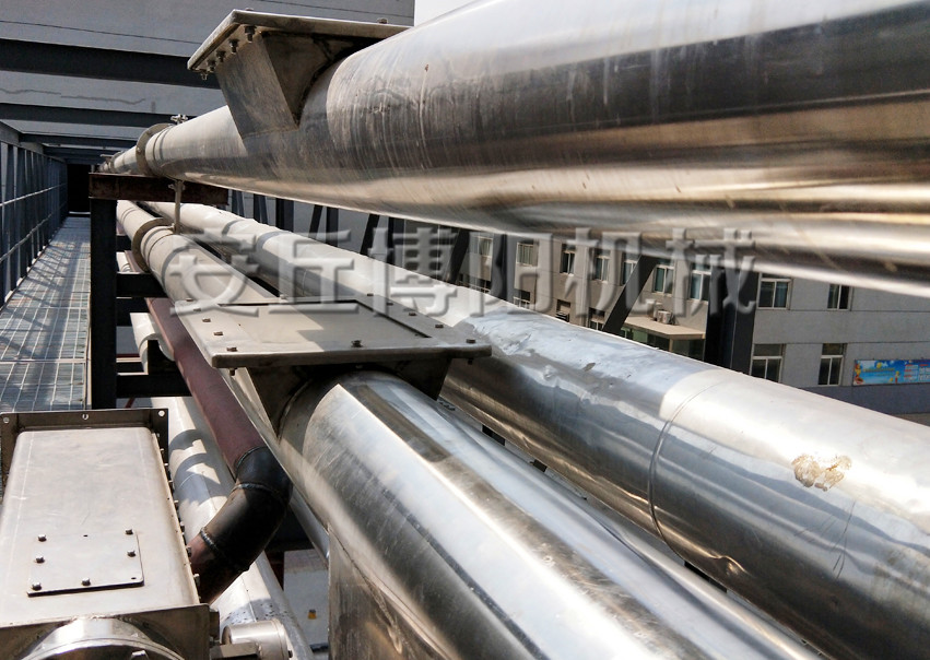 豆粕輸送時為什麽越來越多的人選擇豆粕管鏈輸送機？