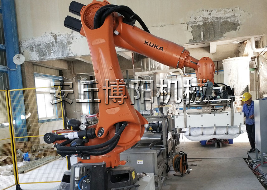 安丘博陽機（jī）械工業鹽全自動碼垛機有什麽特點呢?