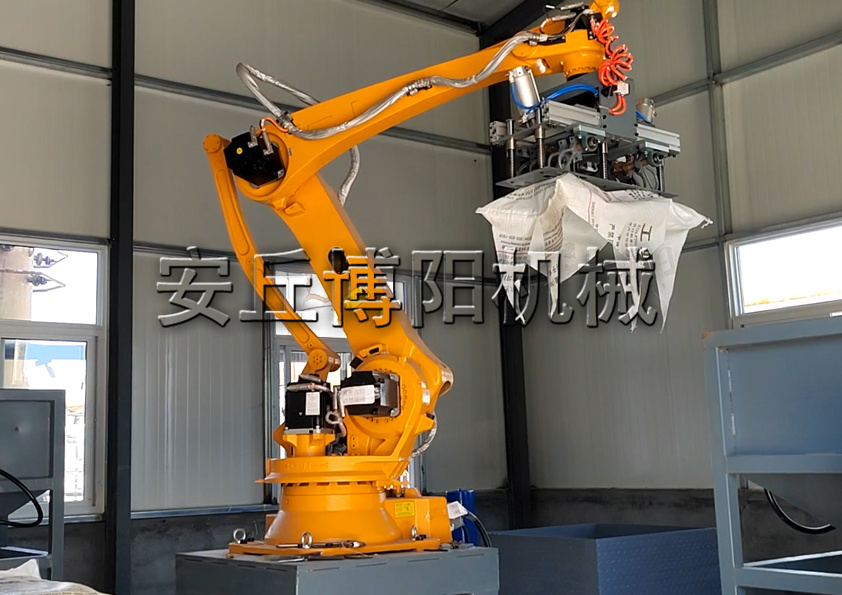 50kg尿素顆粒自動拆垛機的使用（yòng）優勢有哪些？