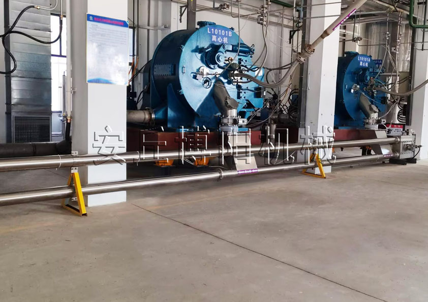 檸（níng）檬酸管鏈輸送機工作原理 山東管鏈輸送機的特點